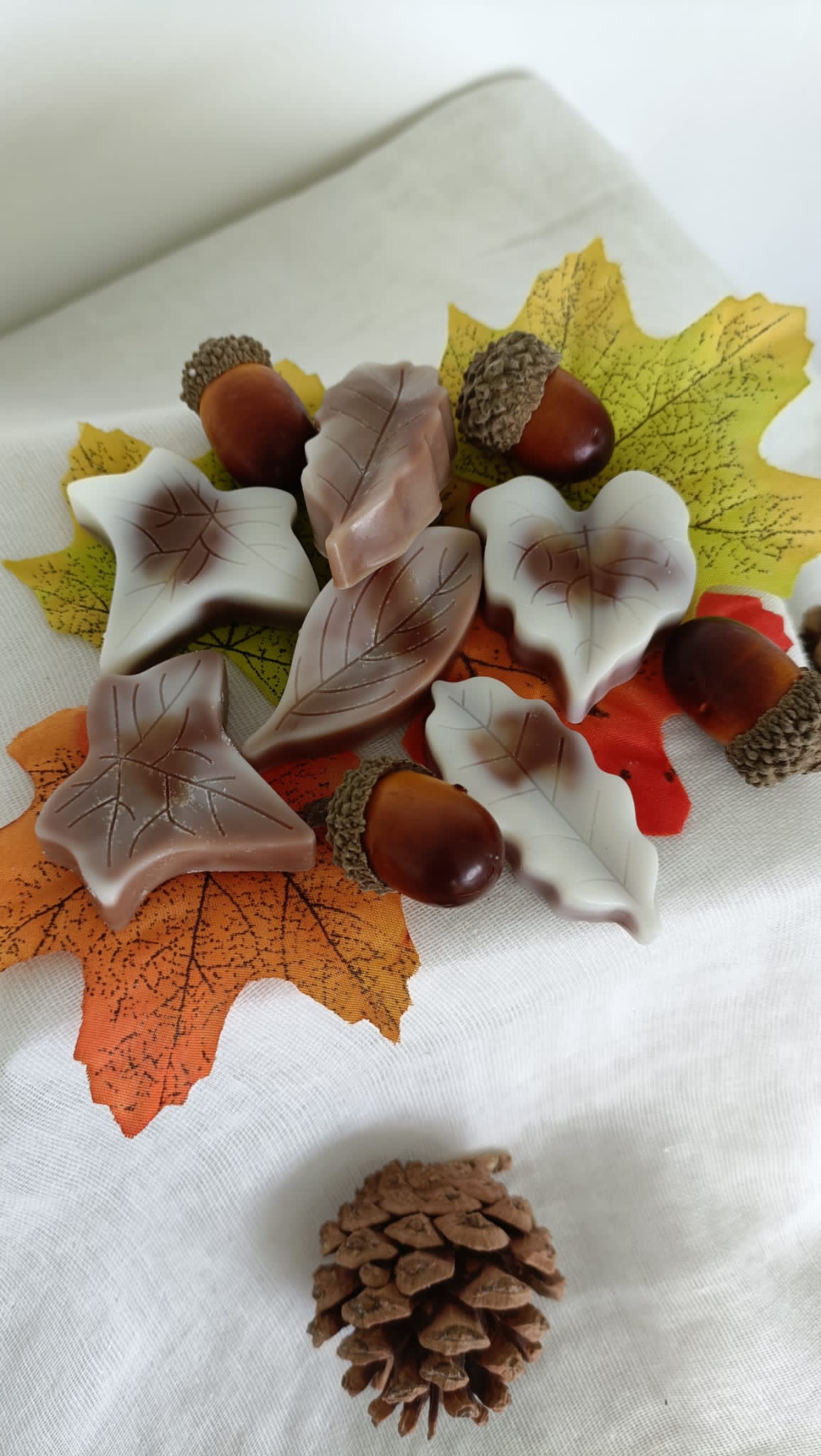 Sandalwood and Vanilla Soy Wax Melts - Highly Scented, Pack of 6