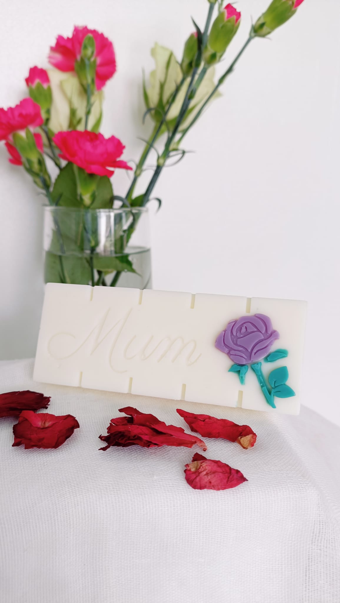 Highly Scented Mum Rose Snap Bar