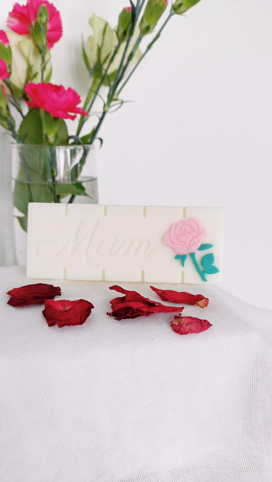 Highly Scented Mum Rose Snap Bar