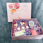 Mum Soy Wax Candle And Wax Melt Gift Set With Pink Mum Gift Box
